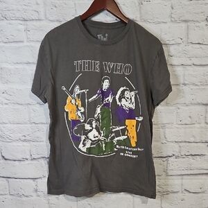 The Who Charcoal Graphic Tee